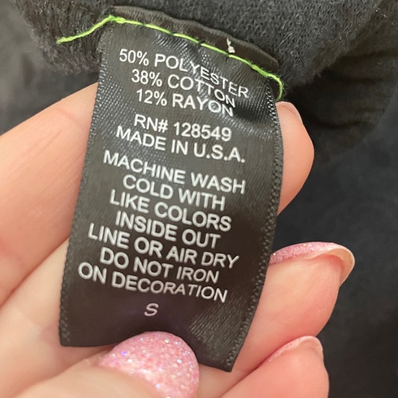 Aviator Nation Glitter Heart Charcoal Sweatpants - Picture 4 of 11